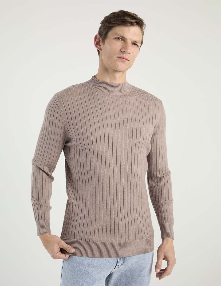 Suéter cuello redondo para hombre