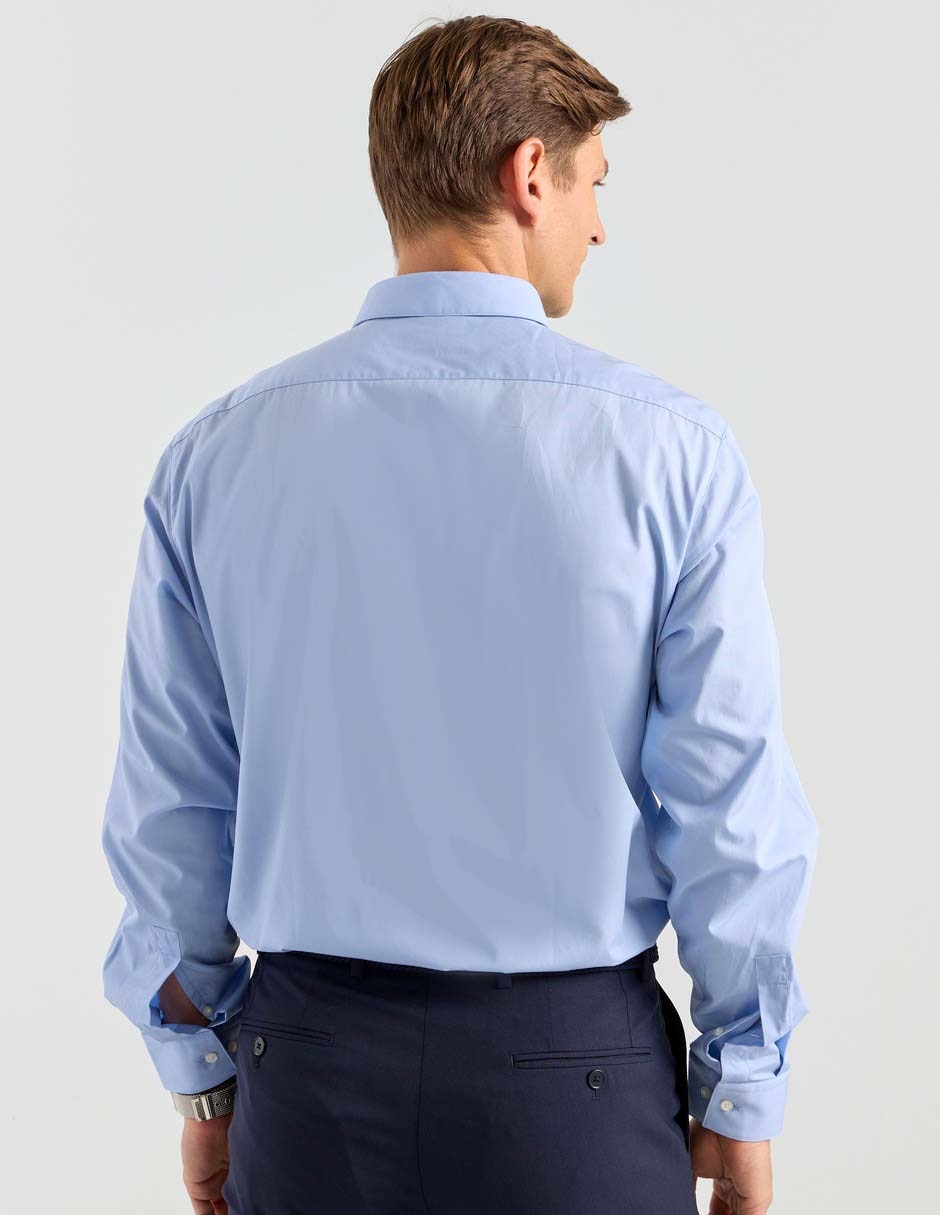 Camisa casual de algodón manga larga para hombre 2