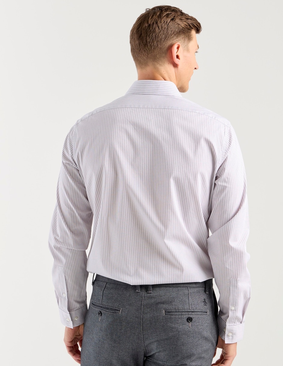 Camisa casual de algodón manga larga para hombre 2