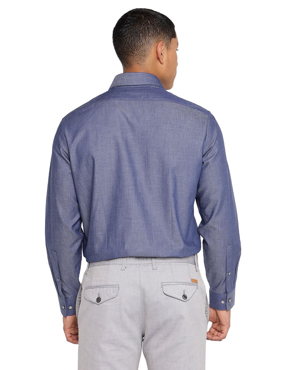 Camisa de vestir de manga larga para hombre 2