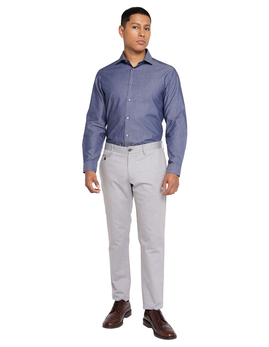 Camisa de vestir de manga larga para hombre 3