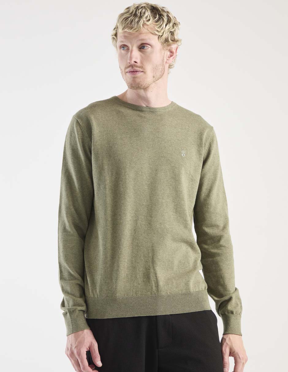 Suéter cuello redondo para hombre