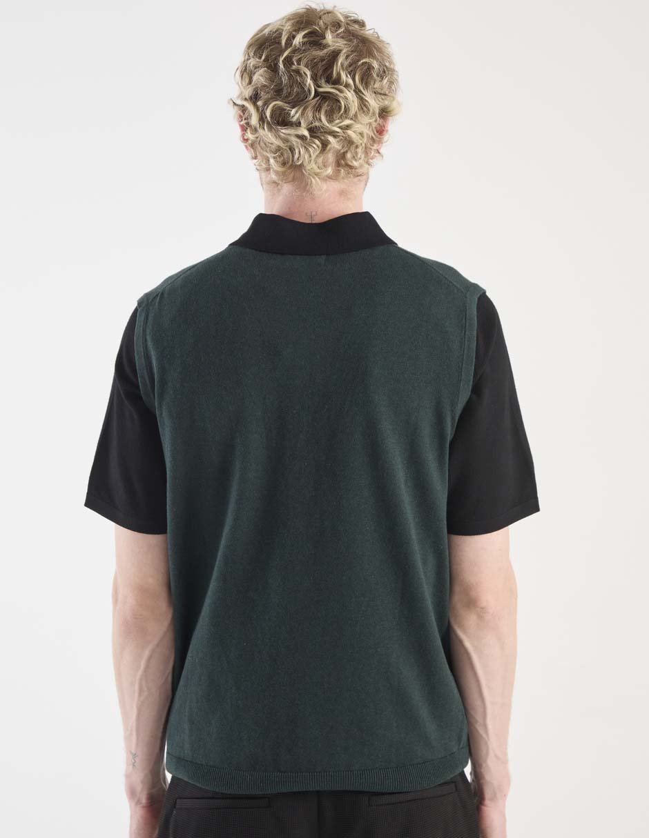 Suéter cuello V para hombre 2