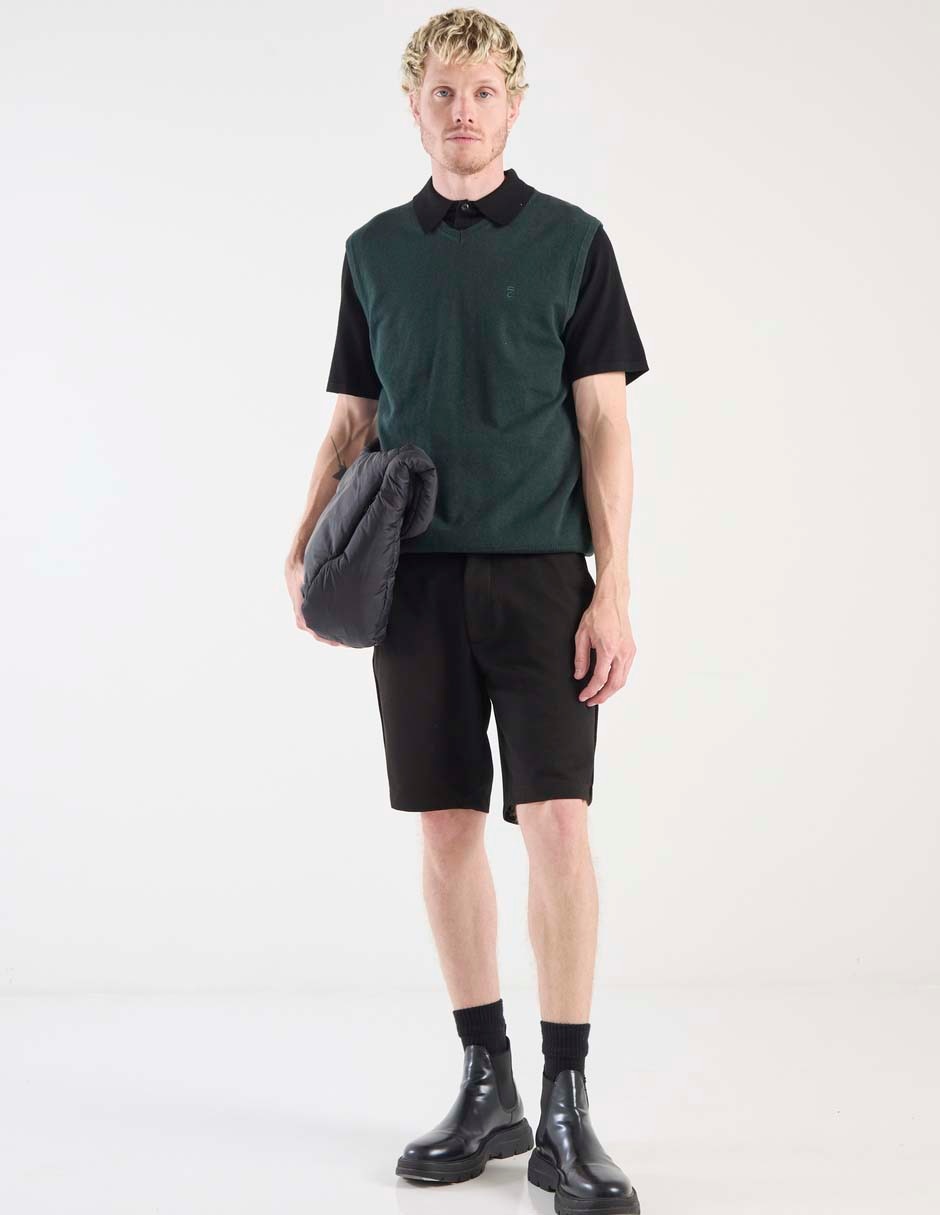 Suéter cuello V para hombre 3