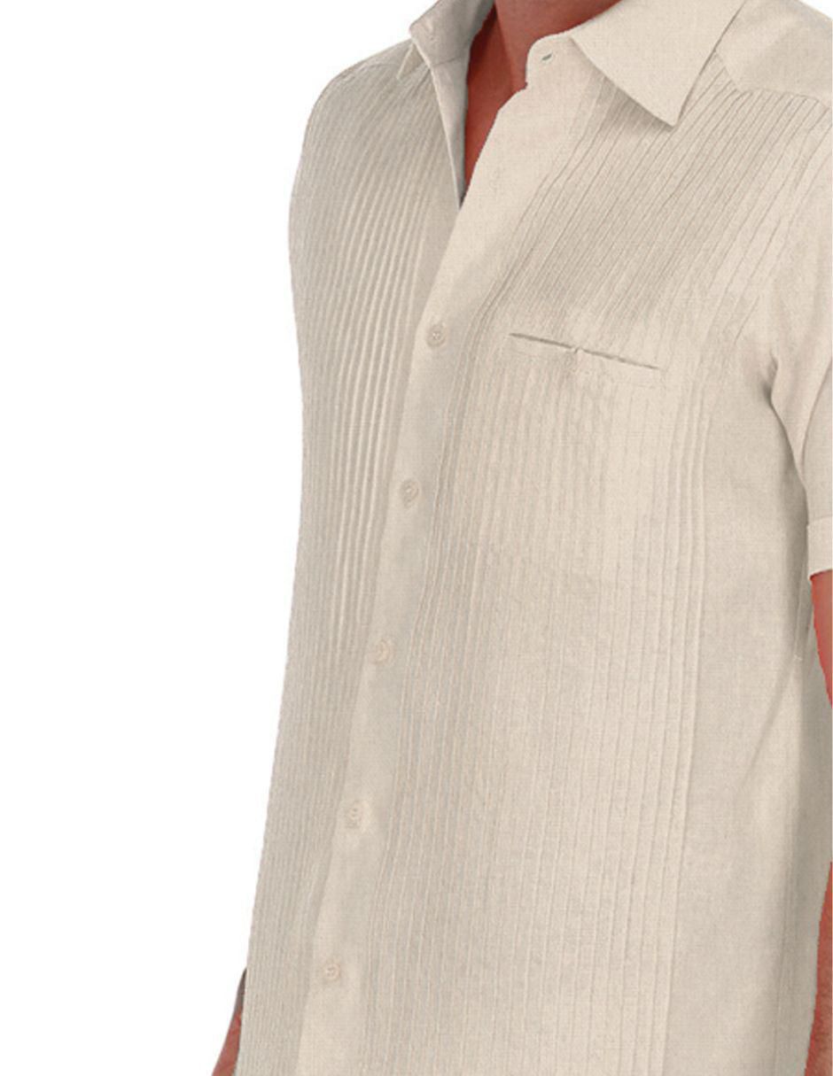 Guayabera manga corta para hombre 2