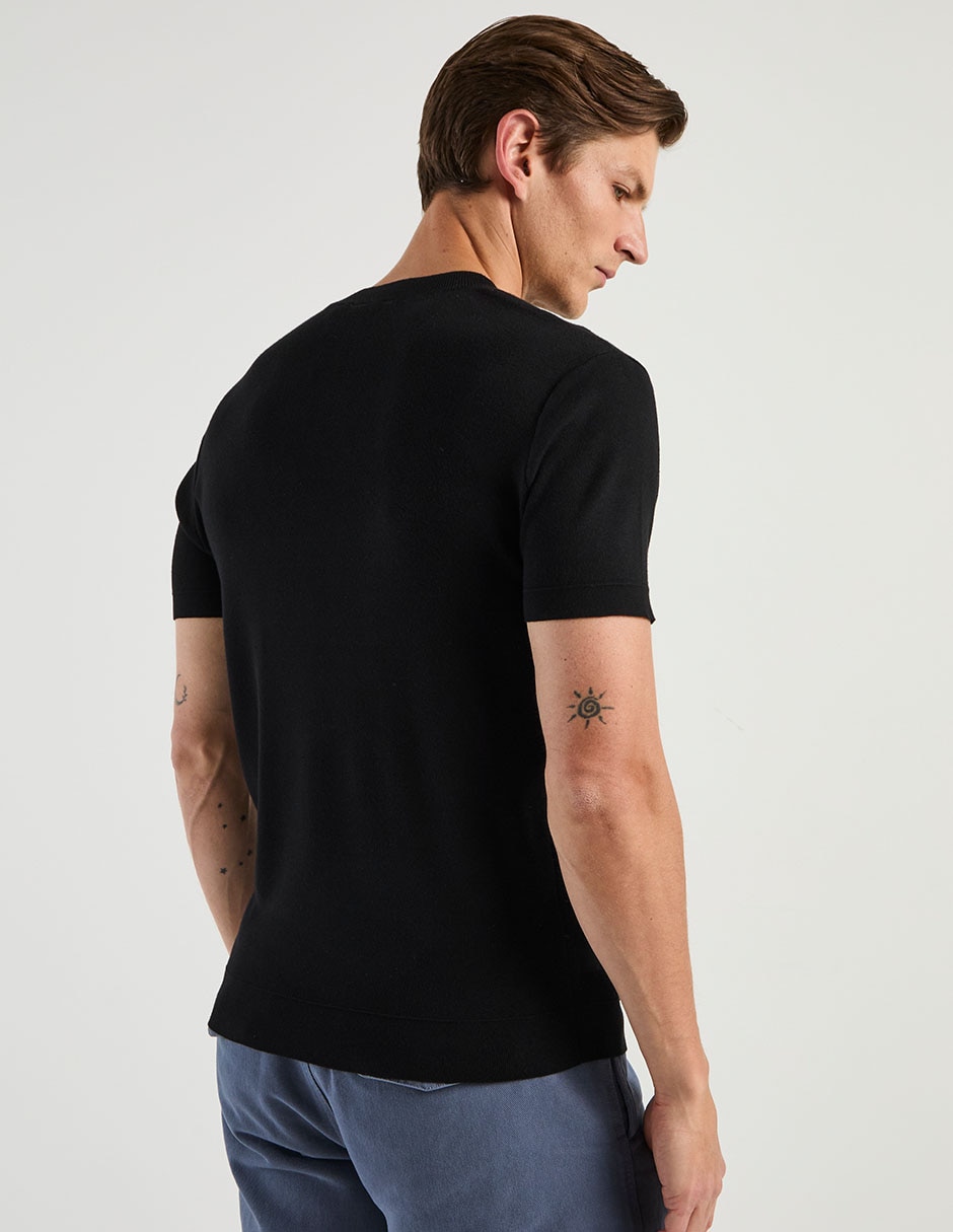 Playera cuello redondo para hombre 6