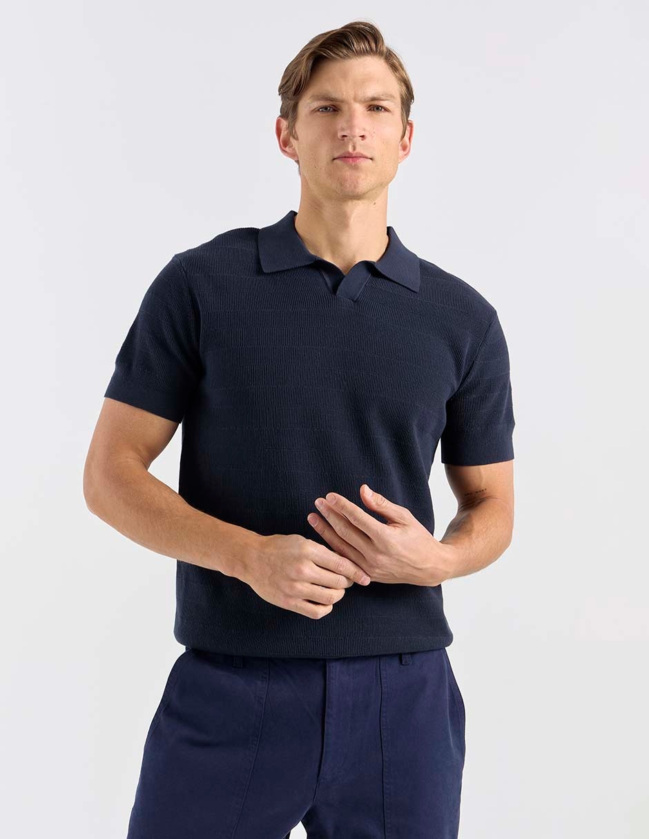 Playera tipo polo para hombre