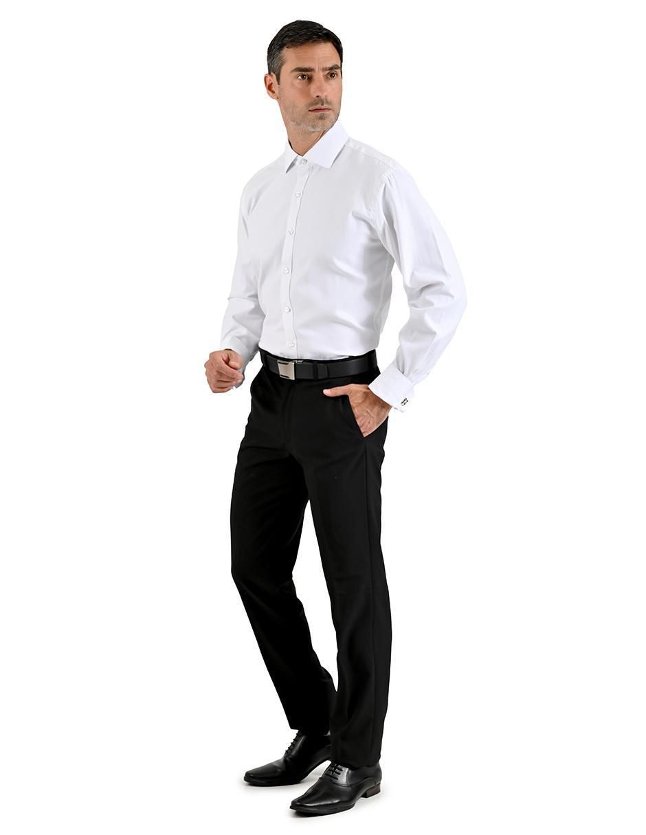 Camisa de vestir manga larga para hombre 6