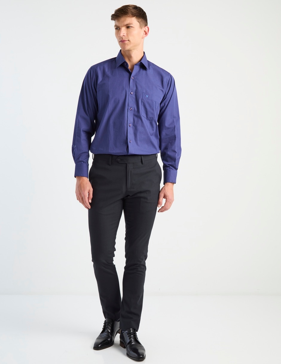 Camisa de vestir manga larga para hombre 3