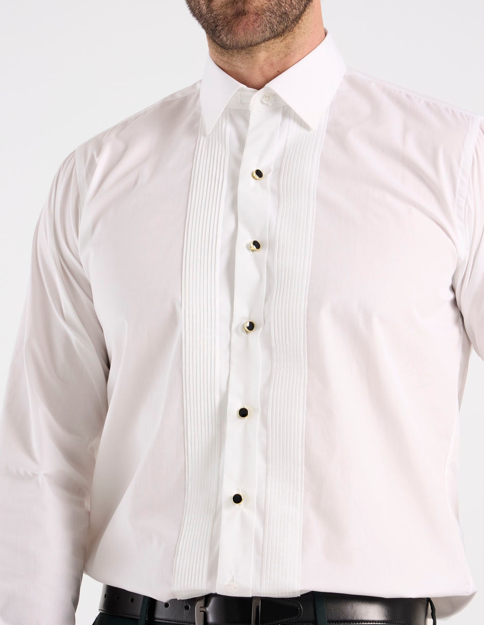 Camisa de vestir manga larga para hombre 4