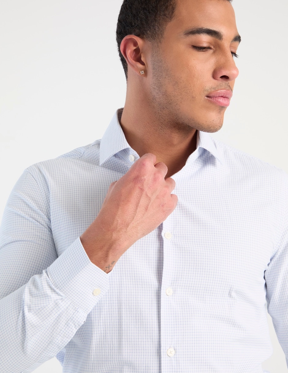 Camisa de vestir manga larga para hombre 4
