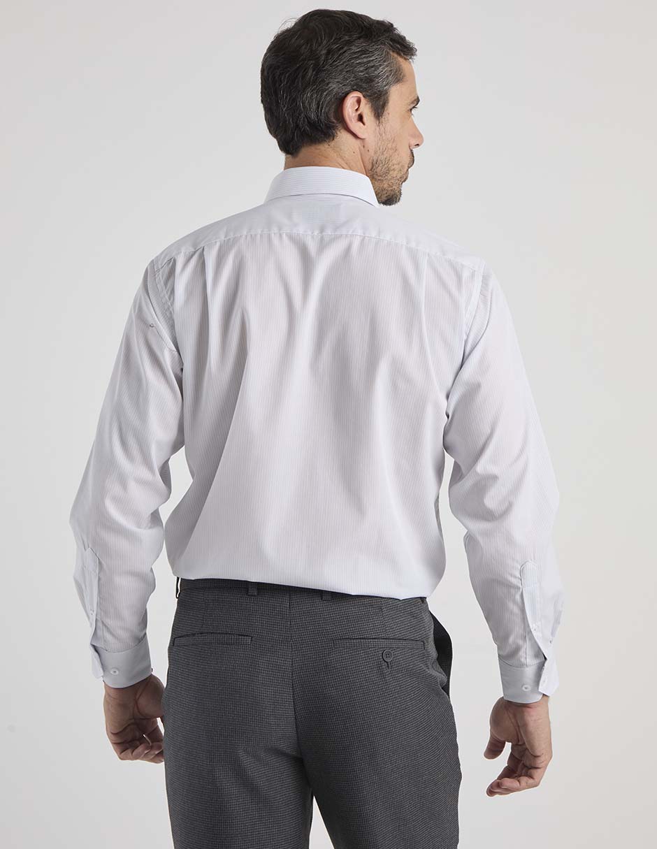 Camisa de vestir manga larga para hombre 6