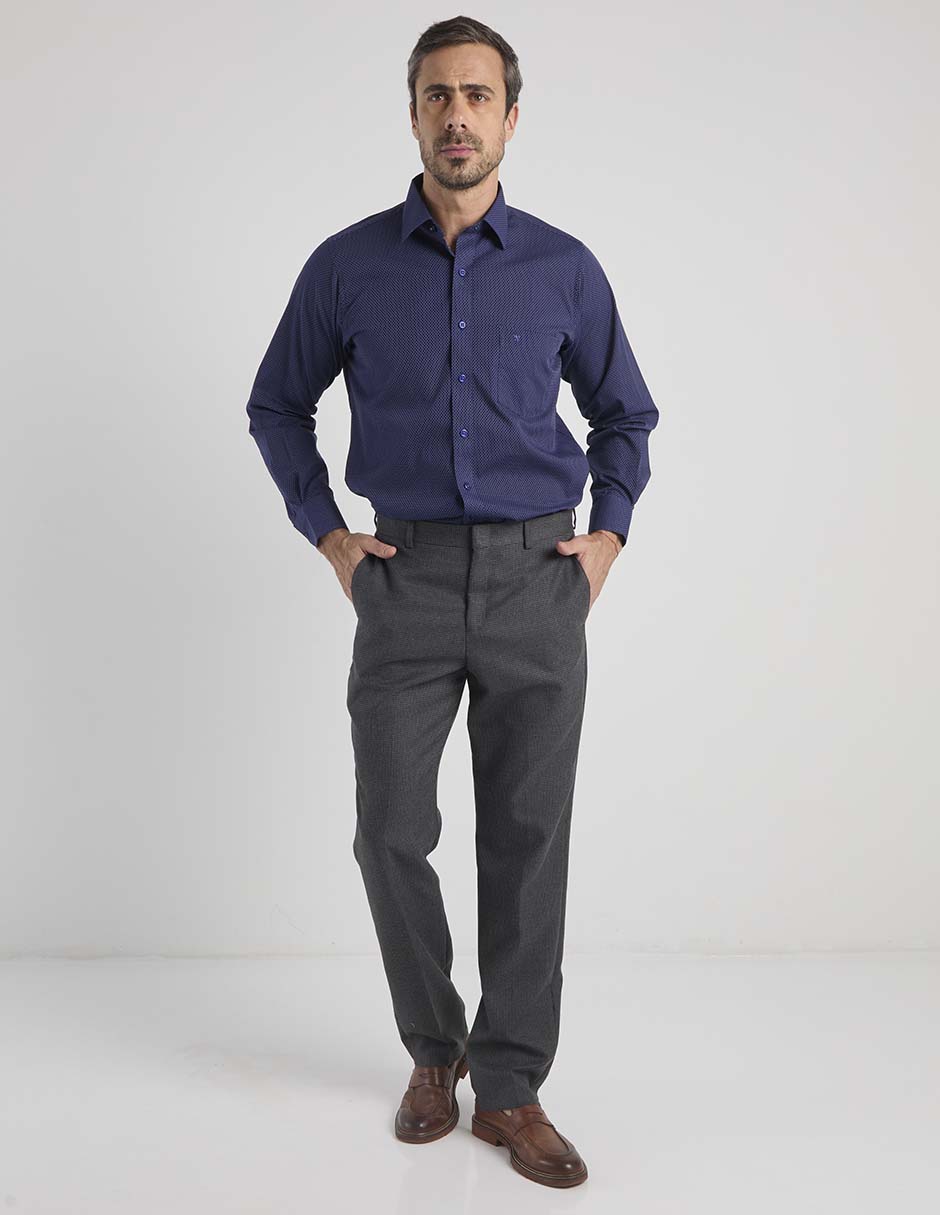 Camisa de vestir manga larga para hombre 3