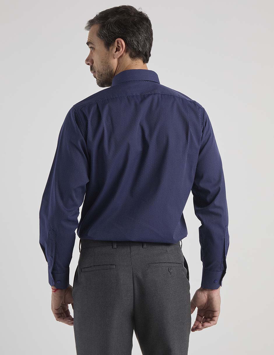 Camisa de vestir manga larga para hombre 6