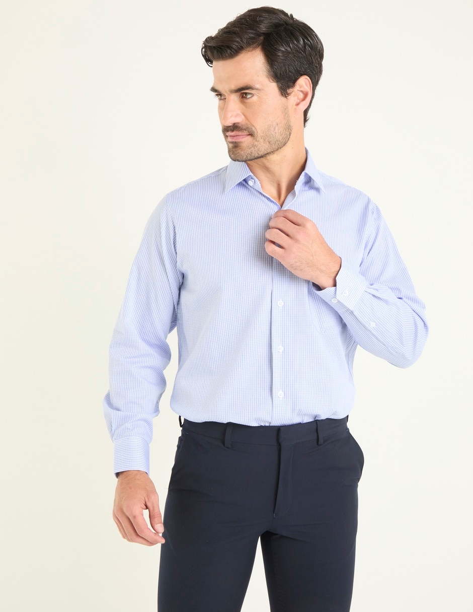 Camisa de vestir manga larga para hombre Camisa de vestir manga larga para hombre