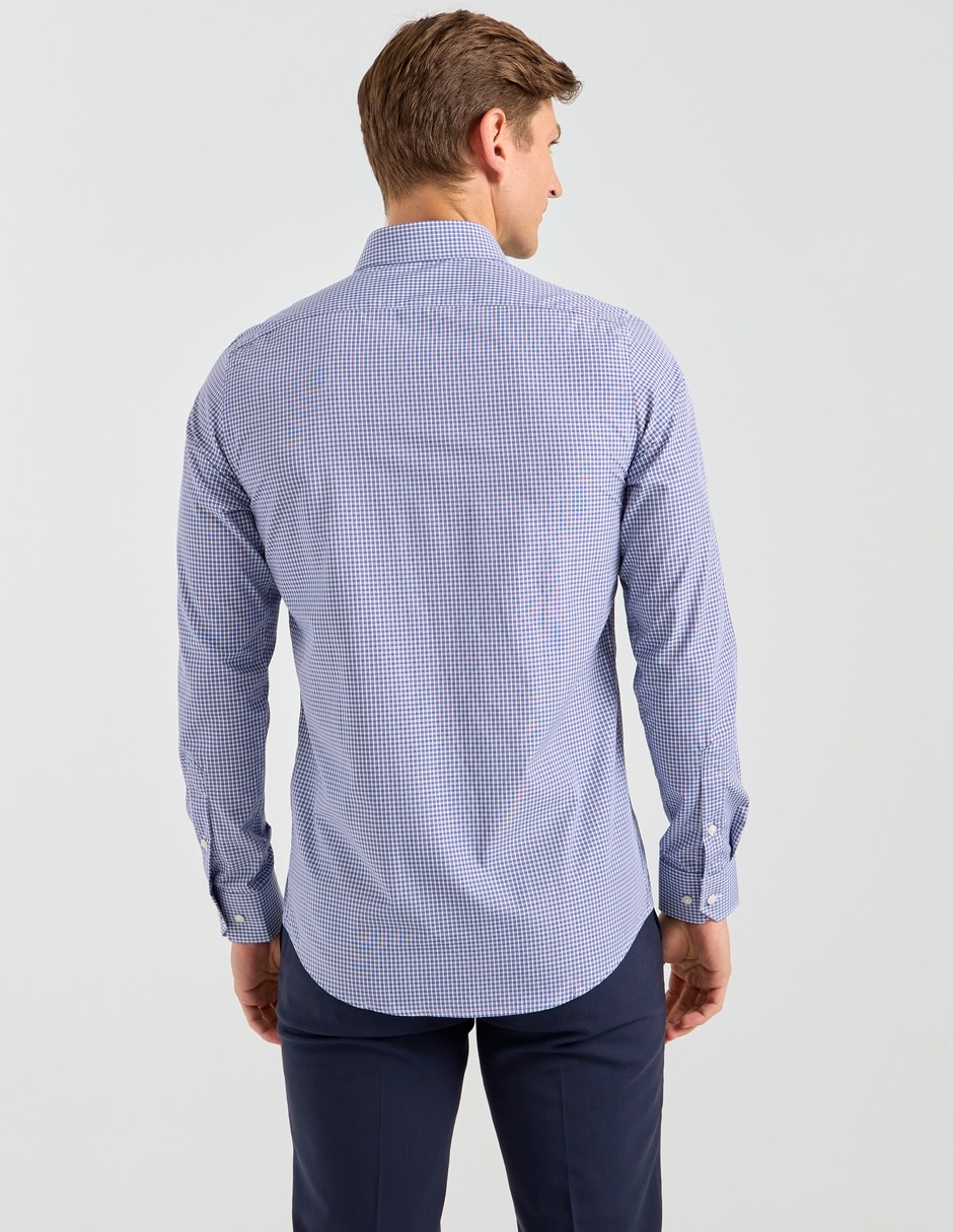 Camisa de vestir de bambú manga larga para hombre 2