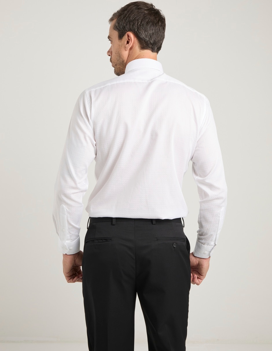 Camisa de vestir manga larga para hombre 6