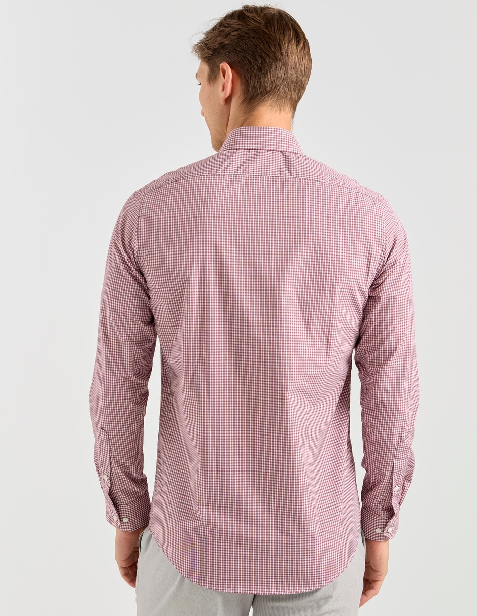 Camisa de vestir de bambú manga larga para hombre 2