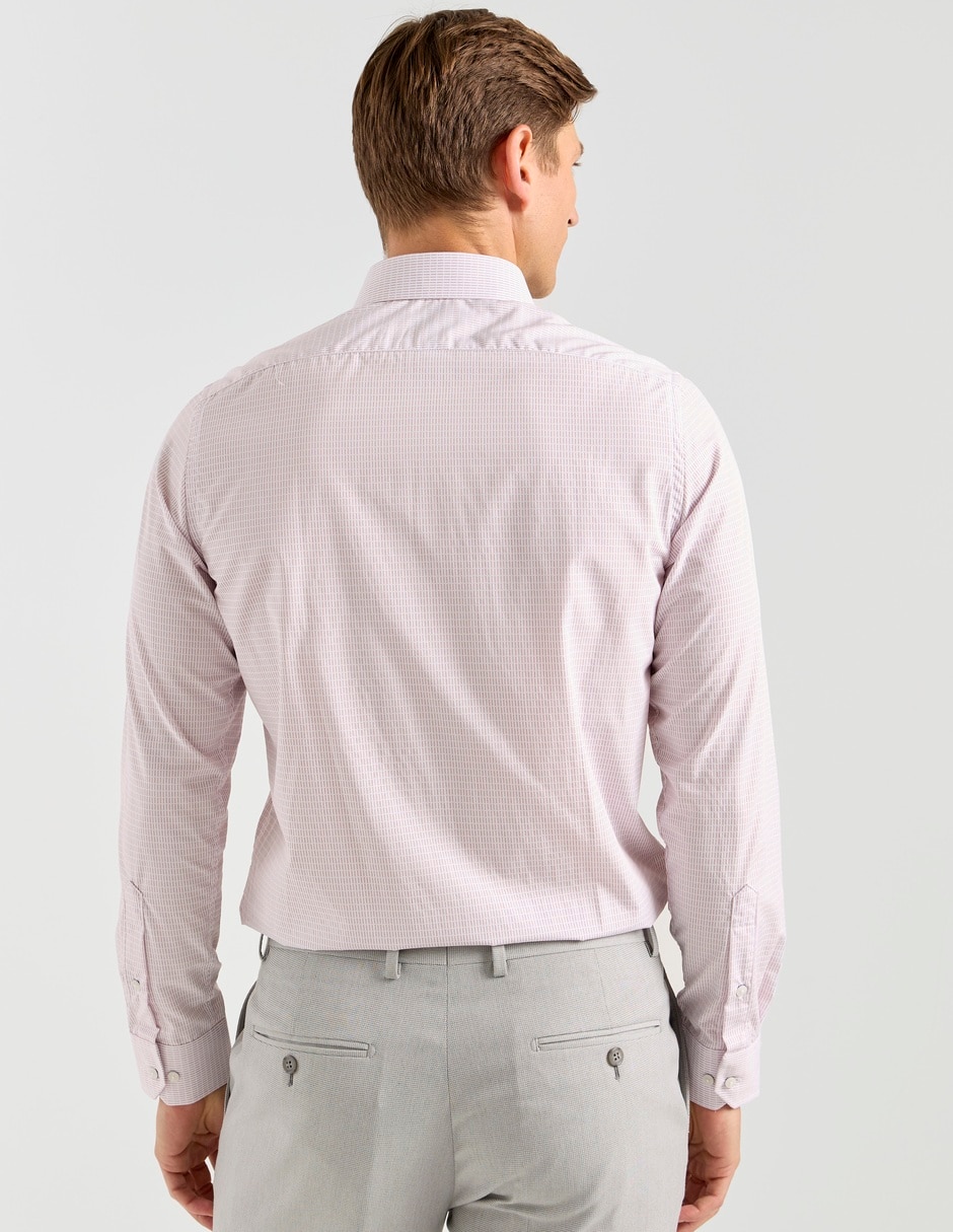 Camisa de vestir de bambú manga larga para hombre 2