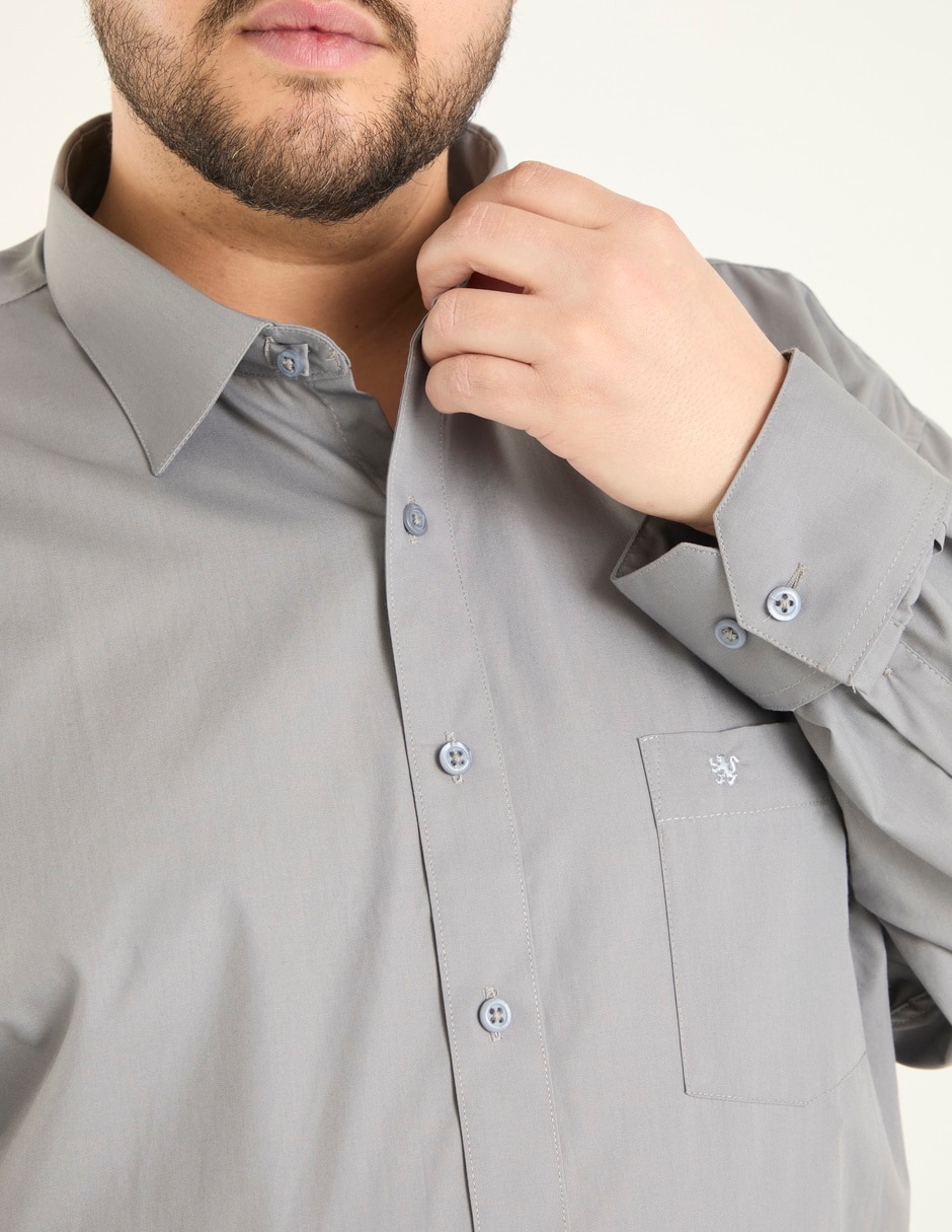 Camisa de vestir manga larga para hombre 4