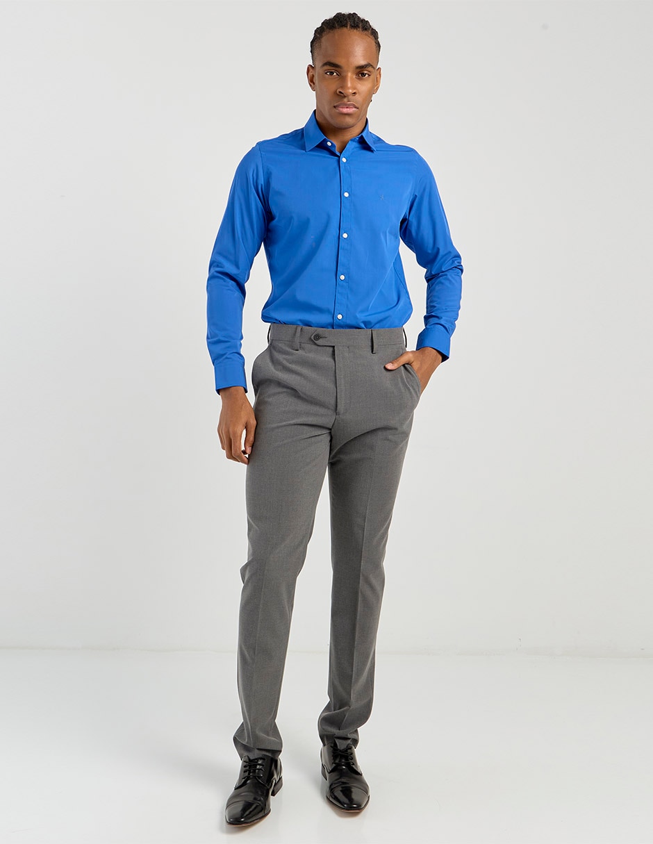 Camisa de vestir manga larga para hombre 3