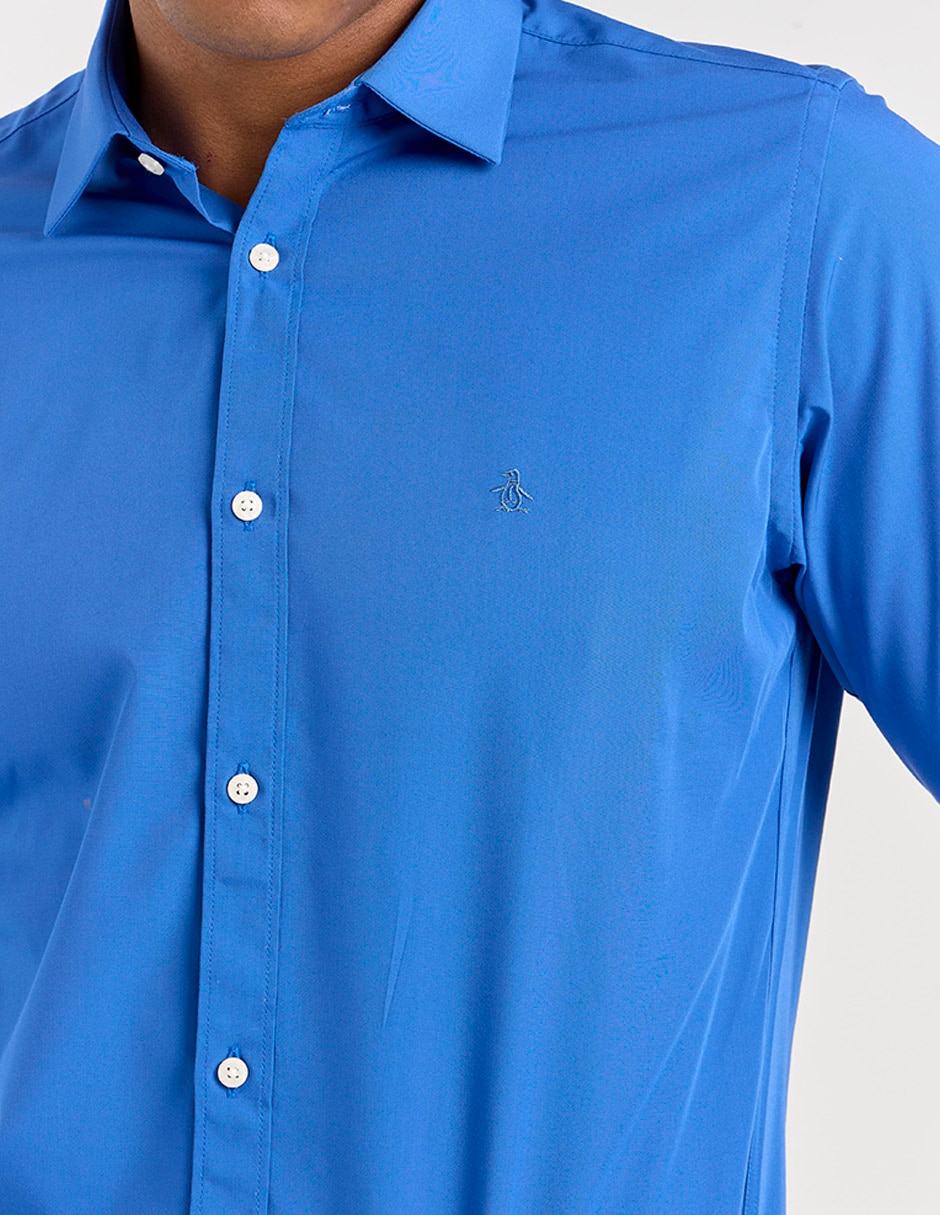 Camisa de vestir manga larga para hombre 4