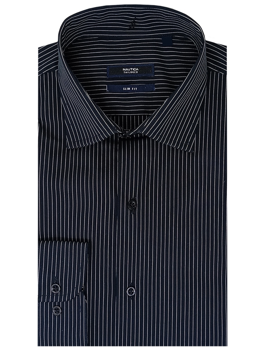 Camisa de vestir manga larga para hombre
