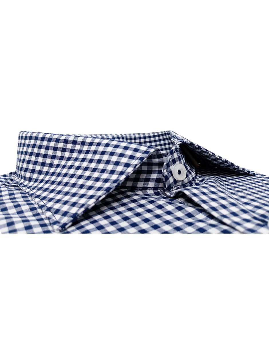 Camisa de vestir de algodón manga larga para hombre 2