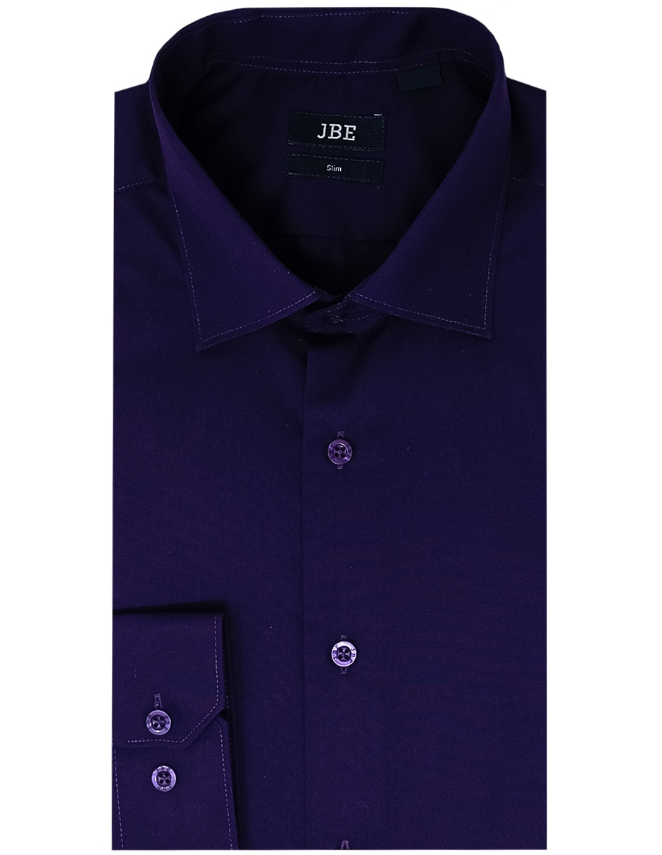 Camisa de vestir manga larga para hombre