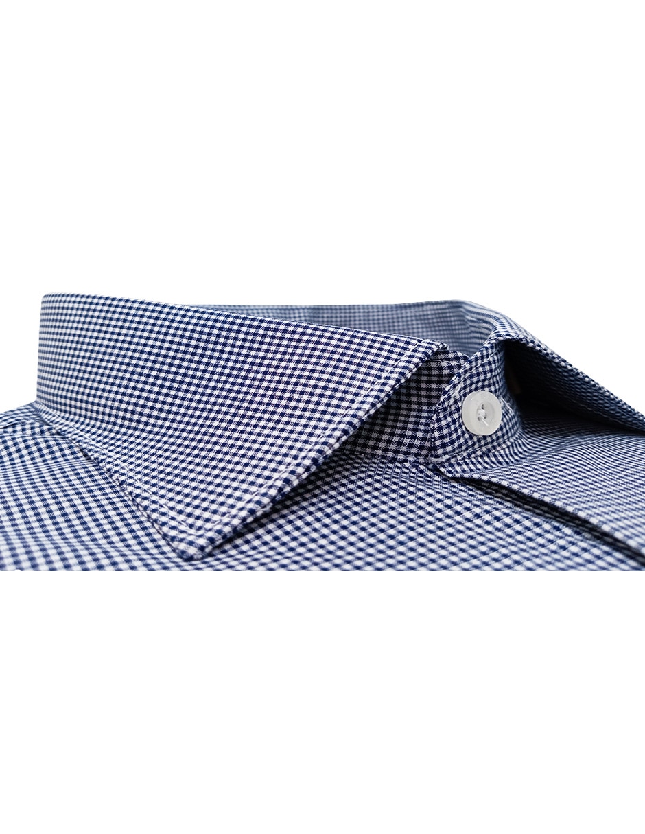 Camisa de vestir de algodón manga larga para hombre 2