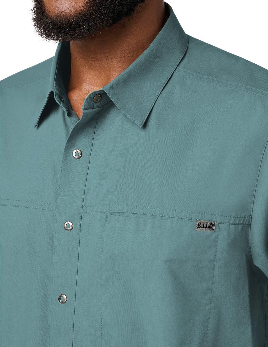 Camisa casual manga corta para hombre 3