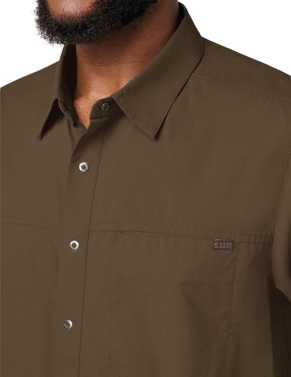 Camisa casual manga corta para hombre 3