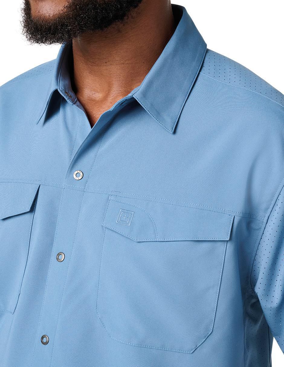 Camisa casual manga corta para hombre 3