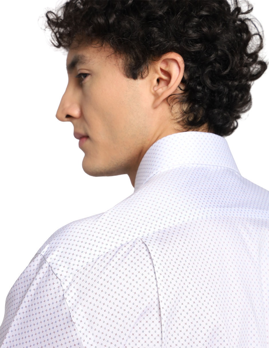 Camisa de vestir de algodón manga larga para hombre 3