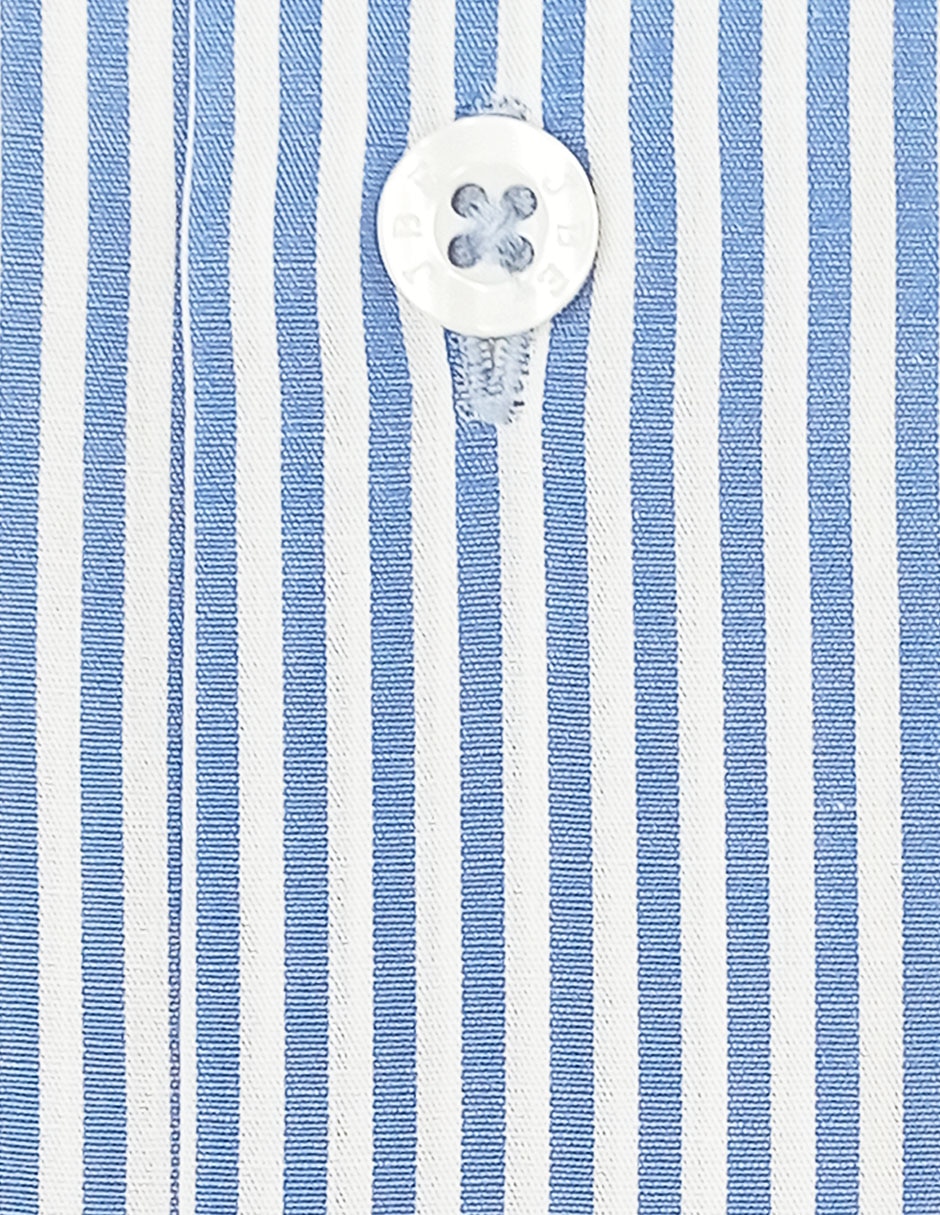 Camisa de vestir de algodón manga larga para hombre 3