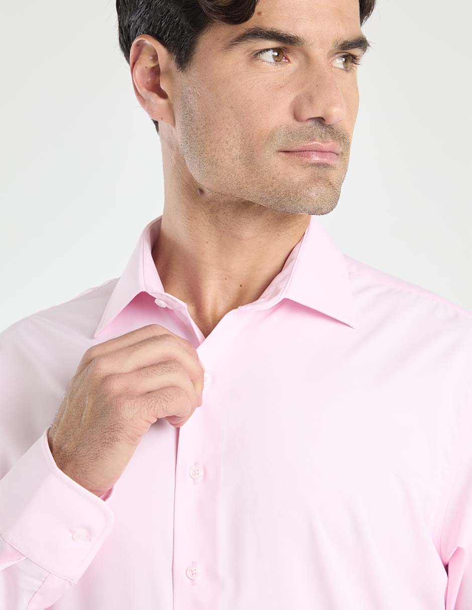 Camisa de vestir manga larga para hombre 4