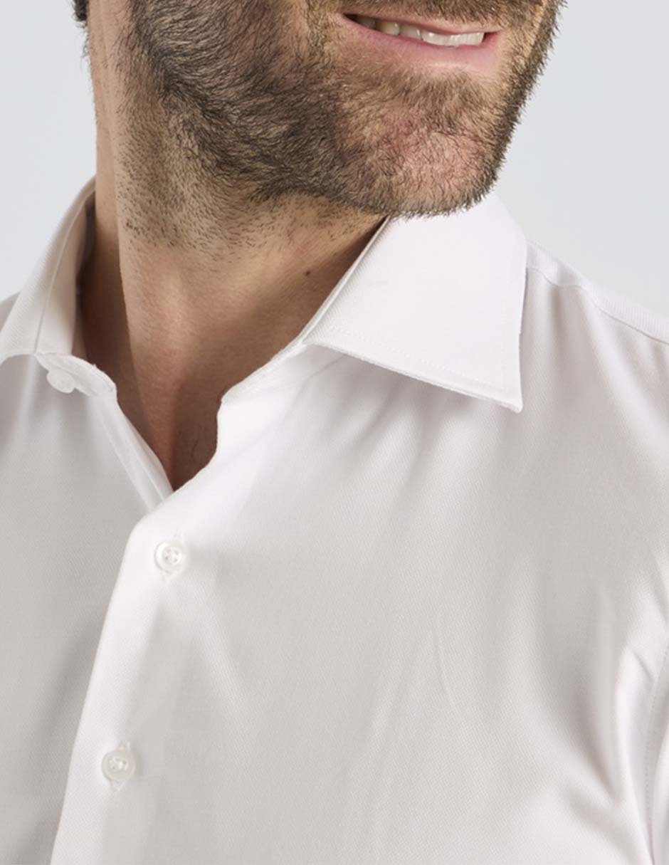 Camisa de vestir de bambú manga larga para hombre 4