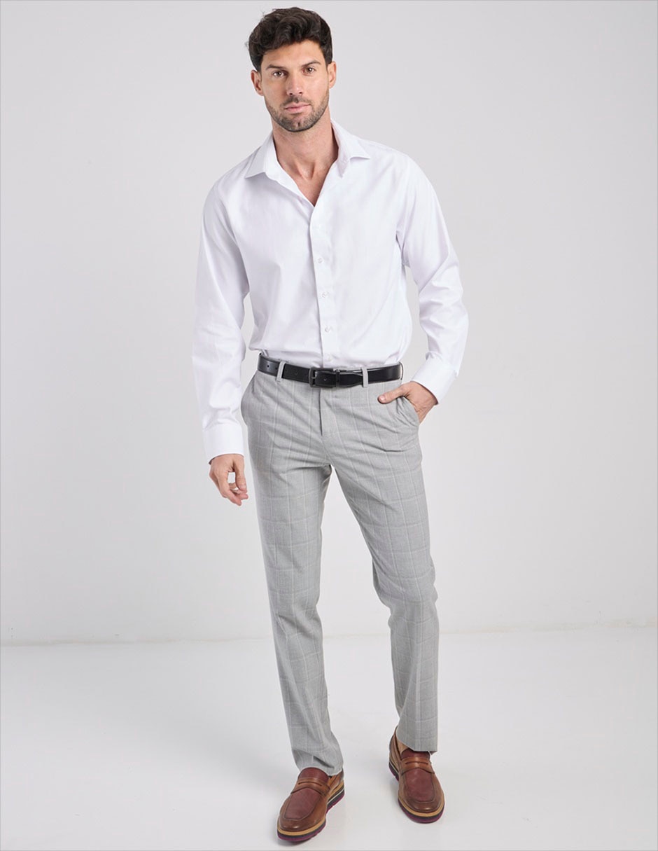 Camisa de vestir manga larga para hombre 3