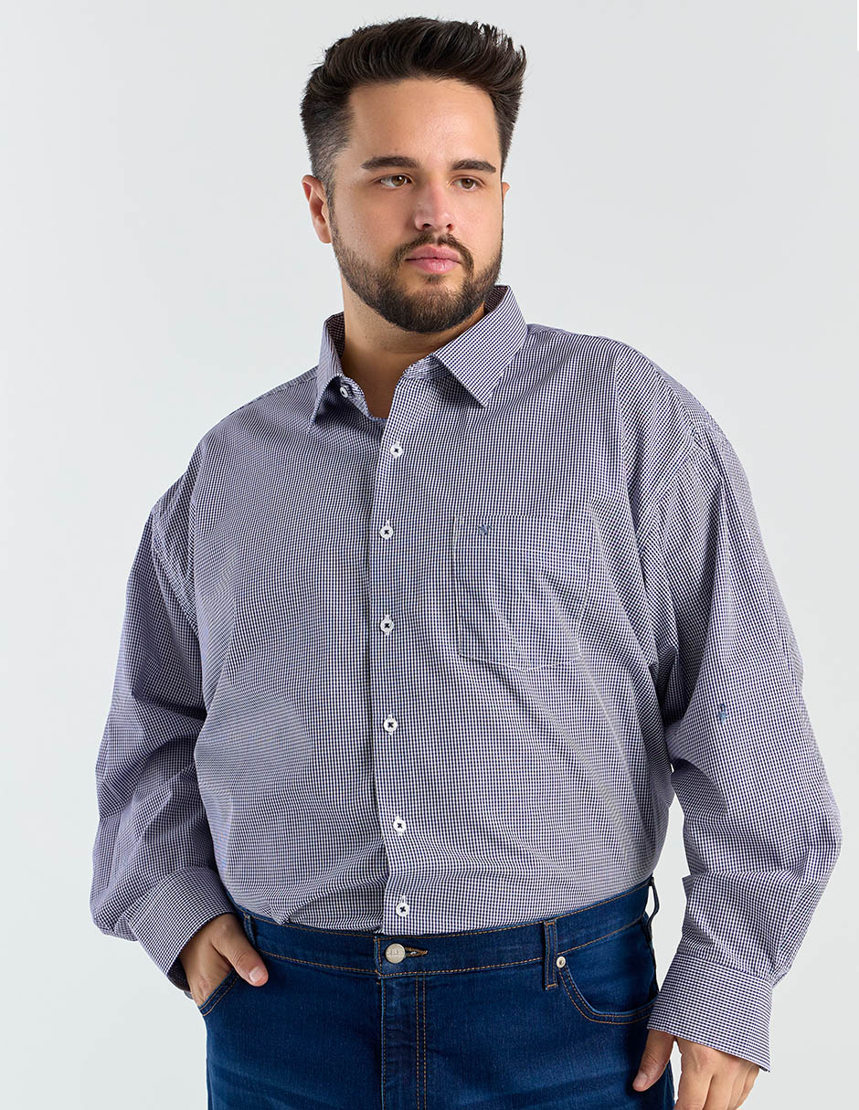 Camisa de vestir manga larga para hombre Camisa de vestir manga larga para hombre
