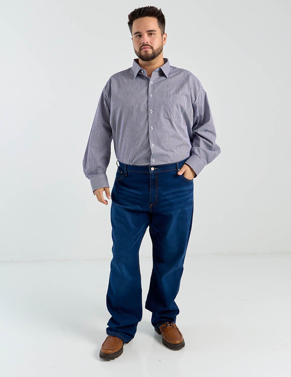 Camisa de vestir manga larga para hombre 3