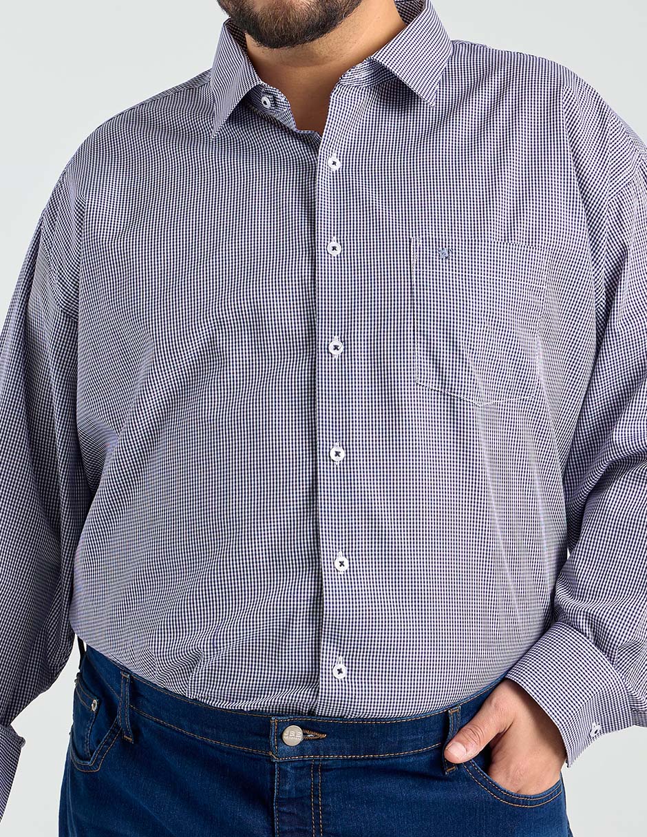Camisa de vestir manga larga para hombre 5