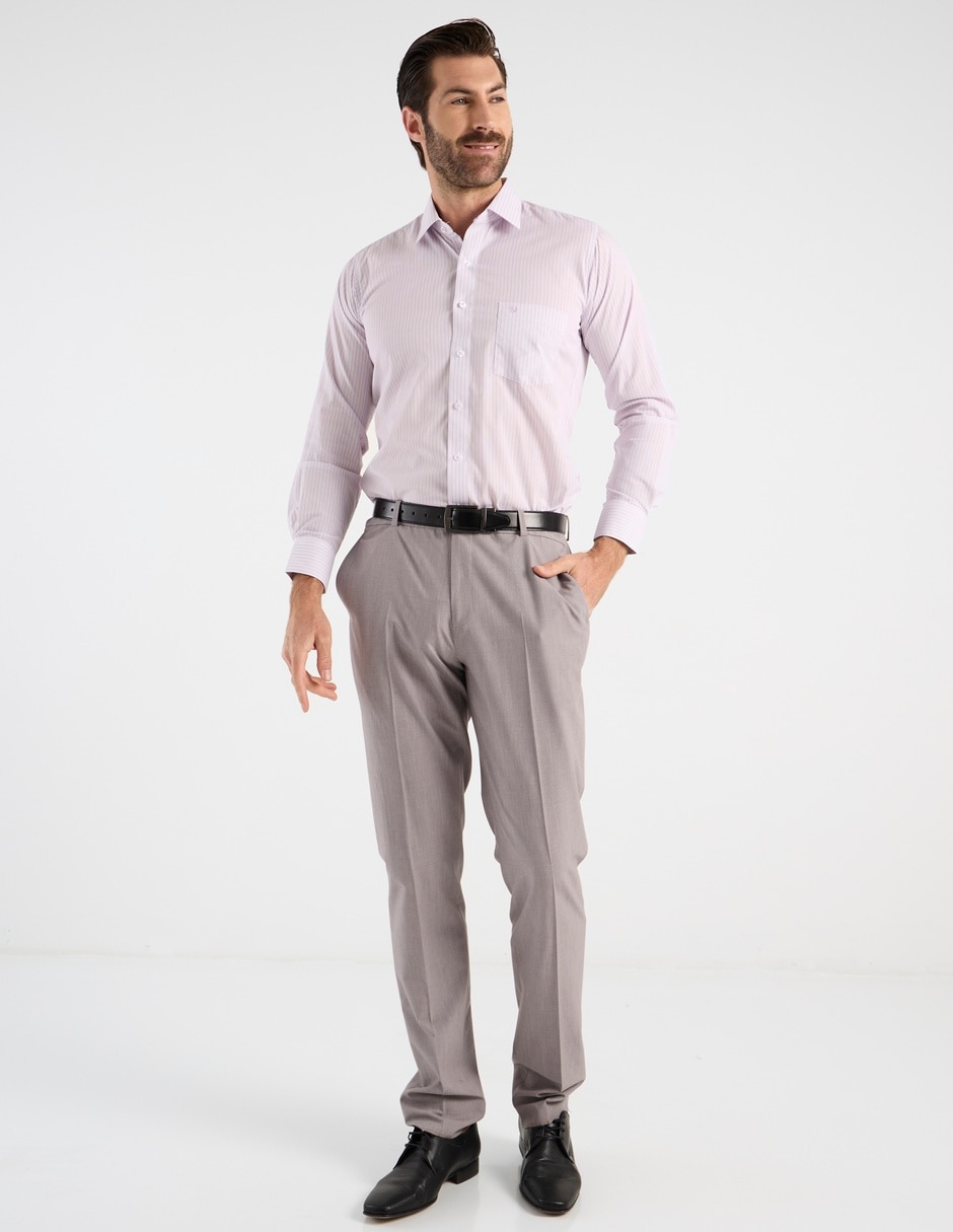 Camisa de vestir manga larga para hombre 3