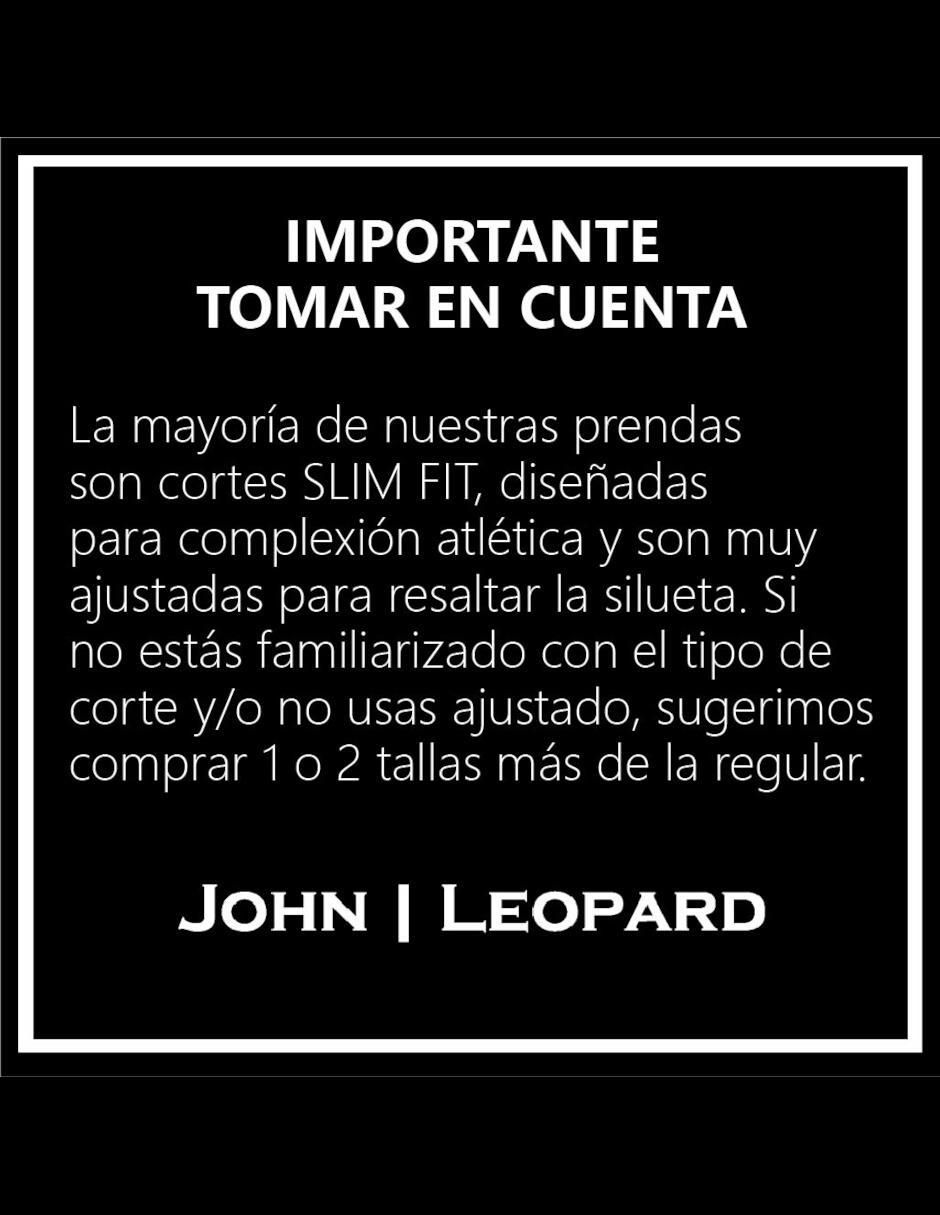 "camisa/sobrecamisa" formal john leopard "de" (si aplica) poliéster y algodón "manga" larga "para hombre"