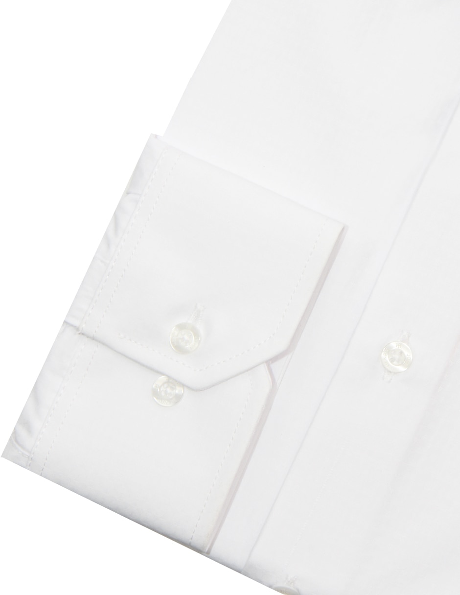 Camisa formal de algodón manga larga para hombre 3