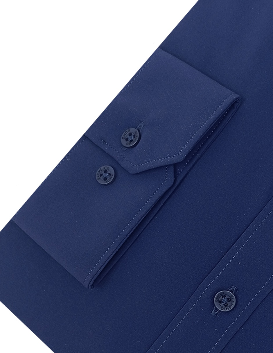Camisa de vestir manga larga para hombre 4