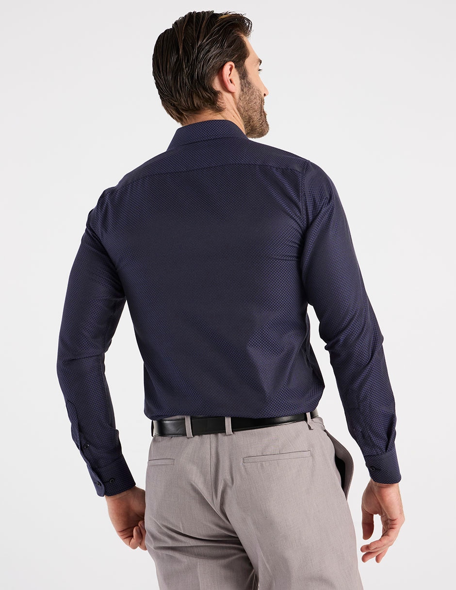 Camisa de vestir manga larga para hombre 5