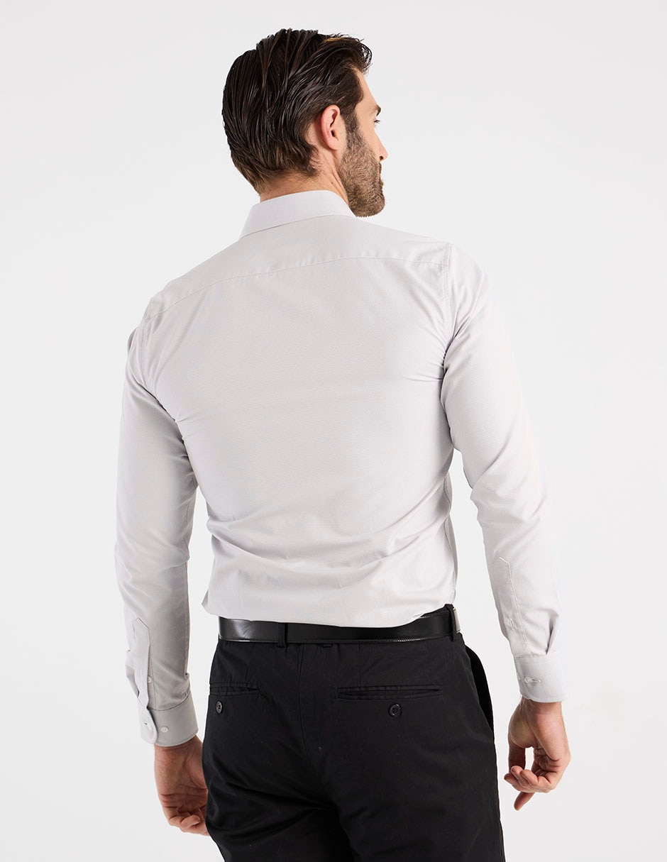 Camisa de vestir manga larga para hombre 2