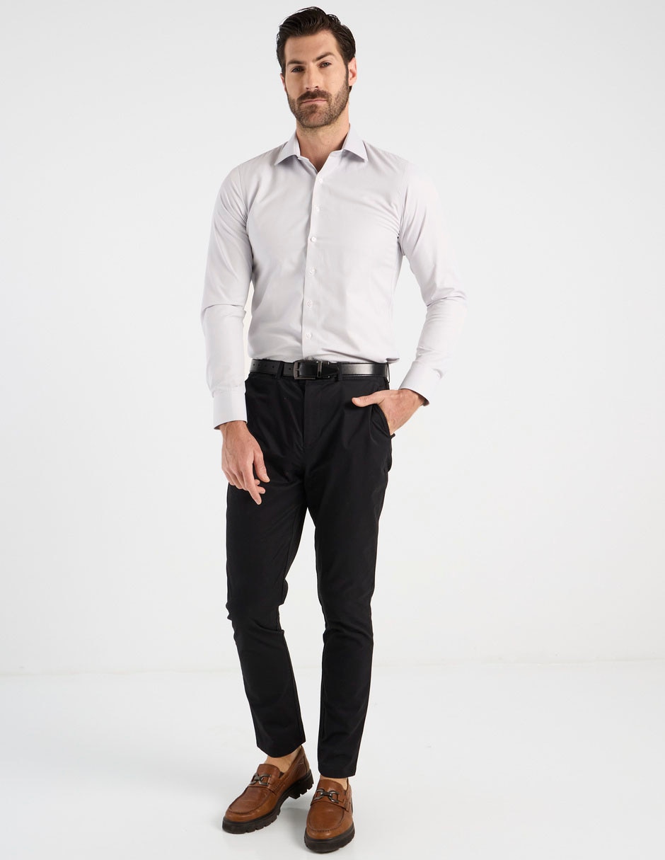 Camisa de vestir manga larga para hombre 3