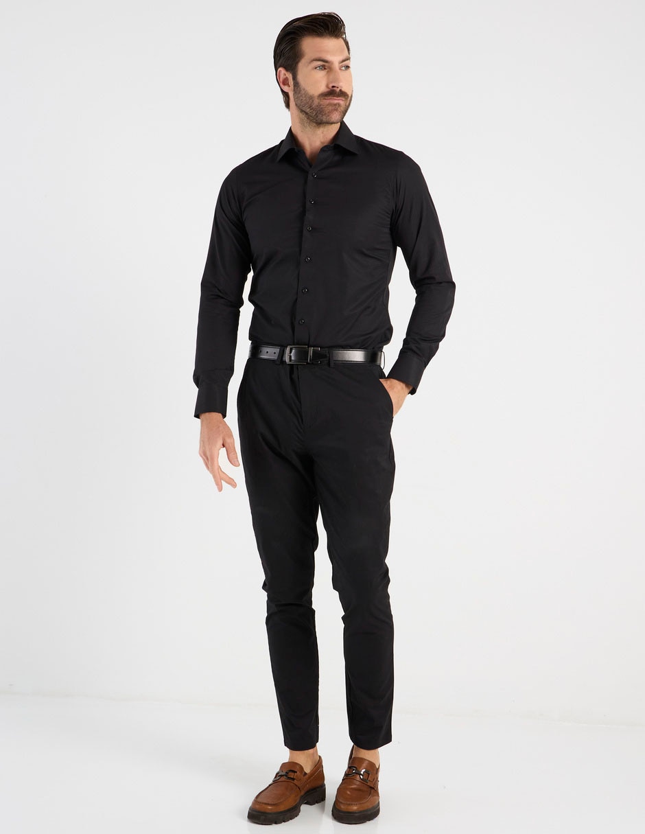 Camisa de vestir manga larga para hombre 3