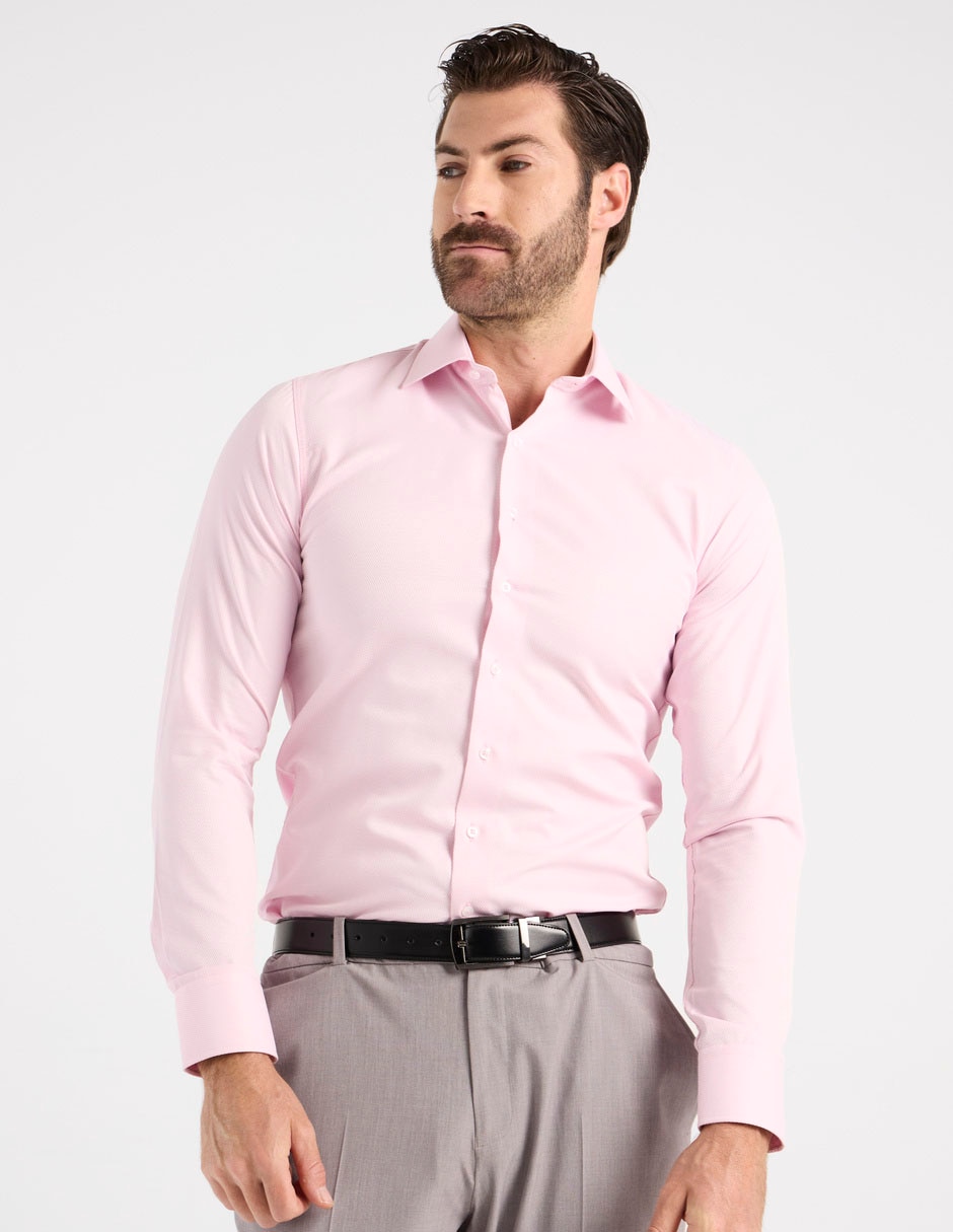 Camisa de vestir manga larga para hombre Camisa de vestir manga larga para hombre